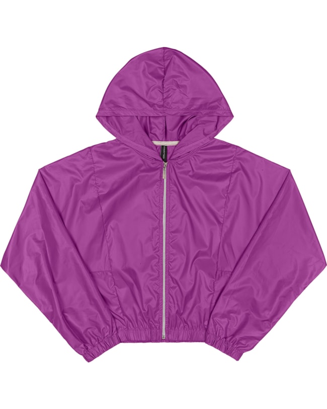 Jaqueta Corta Vento Feminina Cereja Rosa Perolada-4be07ab3-db9b-4860-85fb-1fb335416ad4