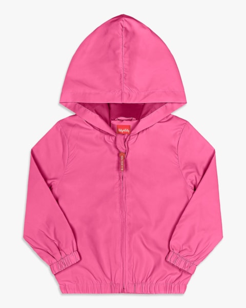 Jaqueta Corta Vento Infantil Menina com Capuz - Kely Kety - Blossom