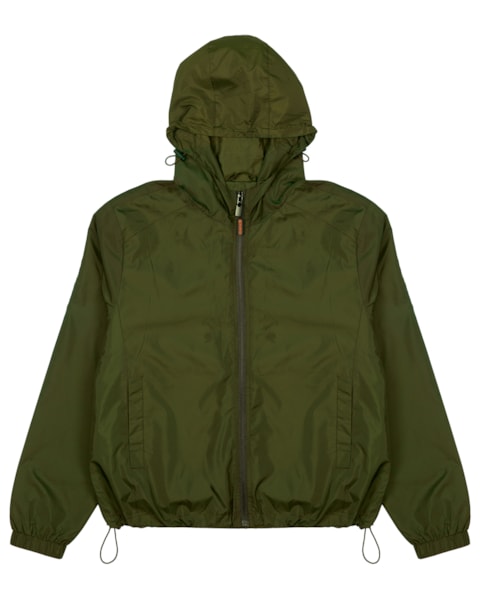 Jaqueta Corta Vento Juvenil Masculina com Capuz - BaseD - Oliveira