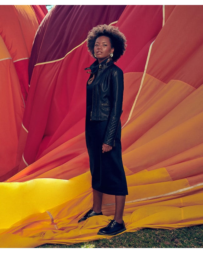 Jaqueta Feminina em Couro Sintético Cereja Rosa Petro-d85bdafa-8004-41df-a632-a96ab71ca4a5