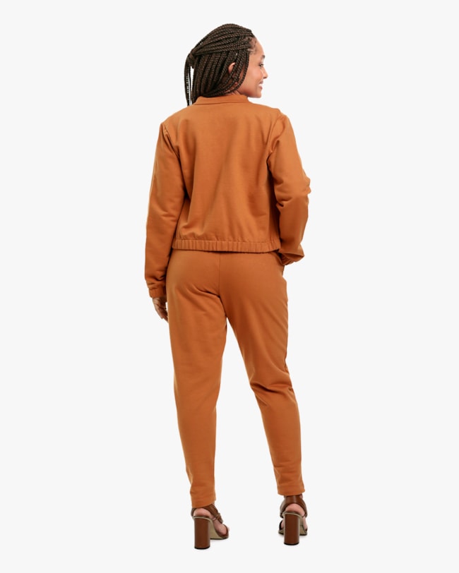 Jaqueta Feminina em Moletom com Bolso - Cereja Rosa - Inca-702da9b2-f7d6-4551-bc71-c10f02134a16