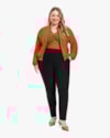 Jaqueta Feminina Plus Size em Moletom com Bolso - Cereja Rosa - Inca-973fc659-3f79-43c2-8a4b-5827e2edbe64