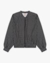 Jaqueta Feminina Plus Size Estampada em Malha Felpada - Cereja Rosa - Preto-e0bcae82-a91b-467b-86d0-54a82aa7f998