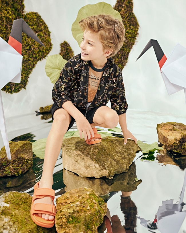 Jaqueta Infantil Masculina Corta Vento Estampada - ReiRex - Preto-745e4445-519d-4604-91fb-1c5f9acd721b