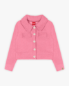 Jaqueta Infantil Menina em Moletom com Botões - Kely Kety - Sorbet-b3529156-d279-449b-b1e3-7c5f37b8fd29
