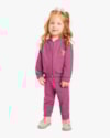 Jaqueta Infantil Menina em Moletom Kely Kety - Roxo-dea9653a-bb88-4934-9df7-4834a7399465