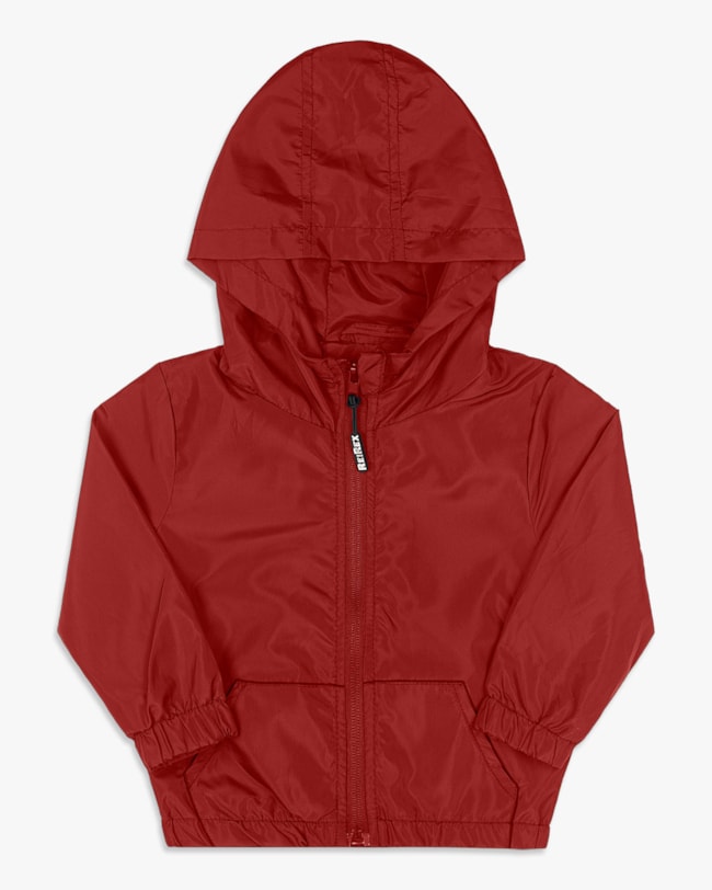 Jaqueta Infantil Menino Corta Vento com Capuz - ReiRex - Ferrugem-4d502e16-6a34-4f98-8c7a-da44104cca6c