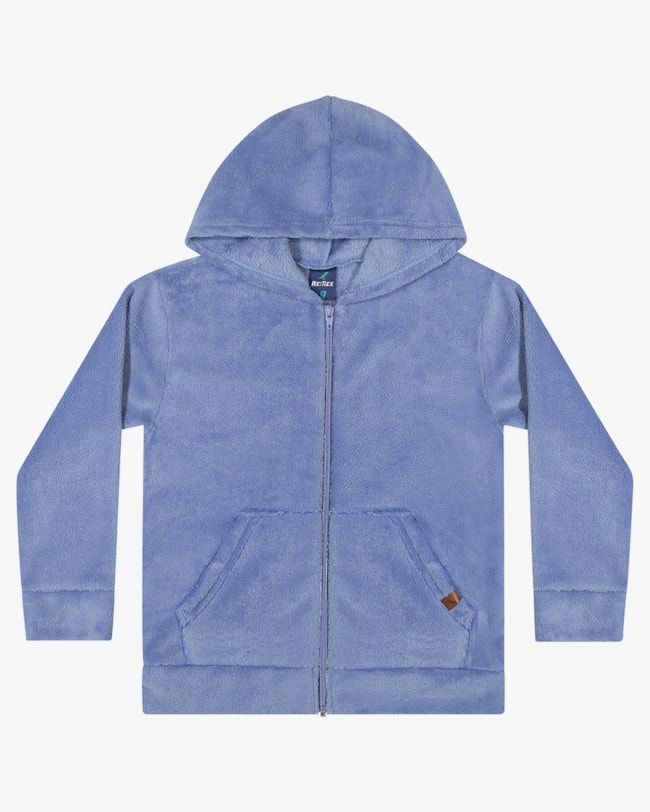 Jaqueta Infantil Menino em Malha Pelúcia ReiRex - Nuvem-ec097ea7-8f92-4323-8a2f-8ab434610579