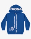 Jaqueta Infantil Menino em Moletom com Estampa ReiRex - Azul-65a65719-6bc8-47ca-b3b1-9753d1e25743