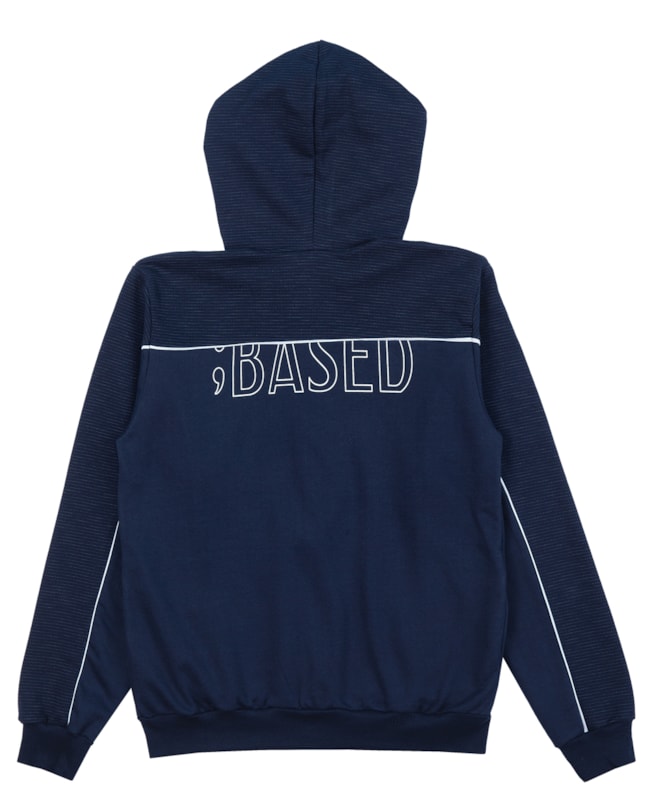 Jaqueta Juvenil Masculina com Estampa nas Costas BaseD - Oxford-533b50db-3323-4b38-8713-176394a5c074