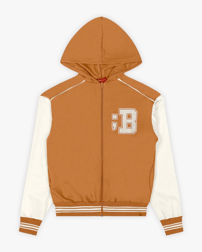 Jaqueta Juvenil Masculina em Moletom Estilo Esportivo - BaseD - Gengibre-4c8f7e3a-144f-41c4-8ae0-fb589df724d3