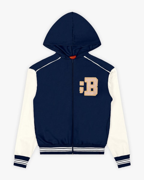 Jaqueta Juvenil Masculina em Moletom Estilo Esportivo - BaseD - Oxford