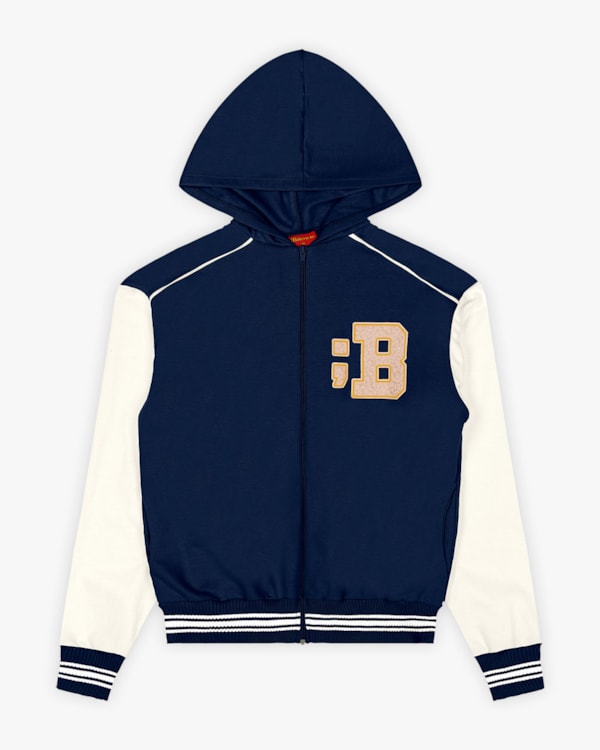 Jaqueta Juvenil Masculina em Moletom Estilo Esportivo - BaseD - Oxford