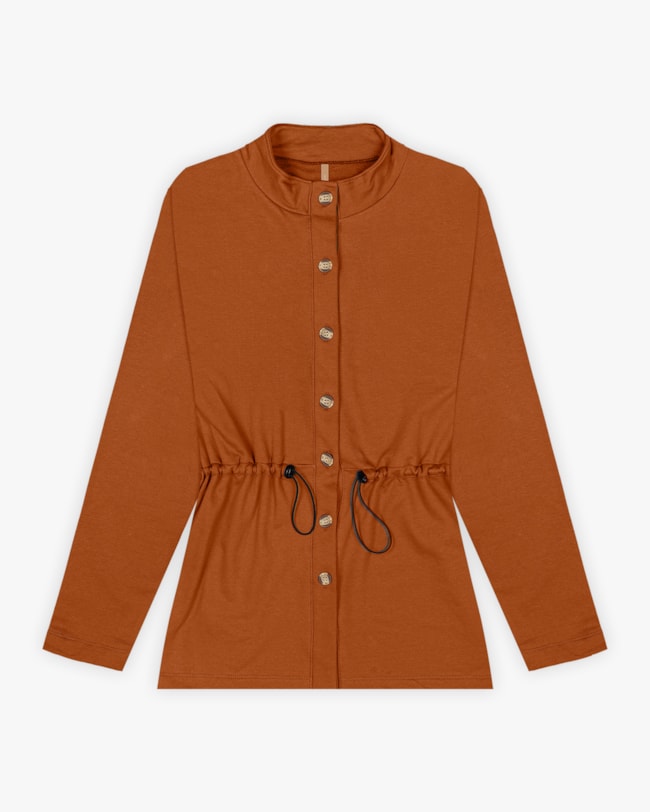 Jaqueta Parka Feminina Plus Size em Moletom - Cereja Rosa - Inca-0f595c5c-cdd7-4178-b275-d461868db322