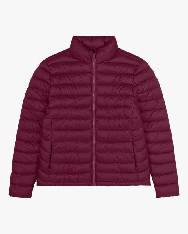 Jaqueta Puffer Feminina Cereja Rosa Vinho-ca9776a3-21d6-4919-9486-8ef5cbd76442