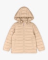 Jaqueta Puffer Infantil Menina com Capuz Removível - Kely Kety - Nude-6276c0f5-a096-4671-8976-0a850ebea785