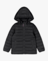 Jaqueta Puffer Infantil Menina com Capuz Removível - Kely Kety - Preto-10-f81caaa4-3104-42dd-a482-f180459e385e