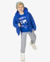Jaqueta Puffer Infantil Menino com Capuz ReiRex - Azul-9f204119-16c1-4dec-af2c-0339066bd4f3