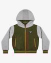 Jaqueta Puffer Infantil Menino com Capuz ReiRex- Oliveira-3489c957-fb81-40ad-a692-76bf833b0b97
