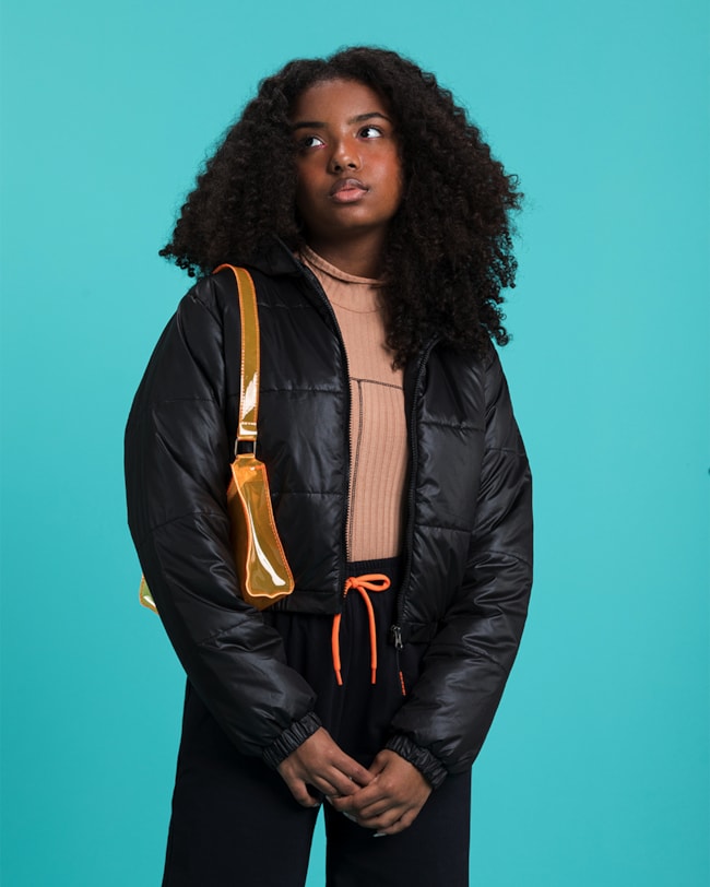 Jaqueta Puffer Juvenil Feminina Based Forrada 12.PRETO-5ae7d05a-6b08-4cd4-8e7e-154db2e14a11