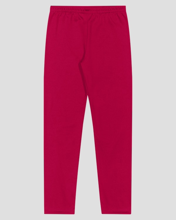 Legging Infantil em Malha Térmica Kely Kety - Rosa