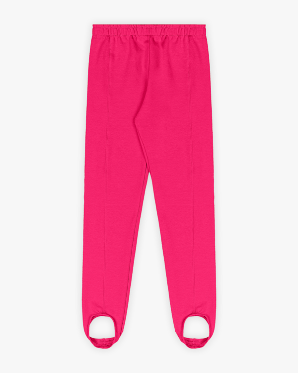 Legging Infantil Menina em Molecotton com Pezinho - Kely Kety - Cherry