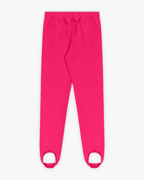 Legging Infantil Menina em Molecotton com Pezinho - Kely Kety - Cherry