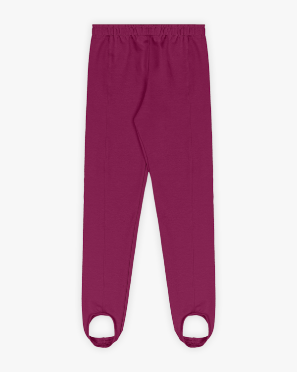 Legging Infantil Menina em Molecotton com Pezinho - Kely Kety - Marsala