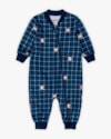 Macacão Bebê Menino com Manga Longa Estampa Urso - ReiRex - Azul-88431562-46cc-4dd0-9ef7-5ad71ecab960