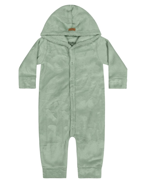 Macacão Bebê Menino ReiRex Pelúcia