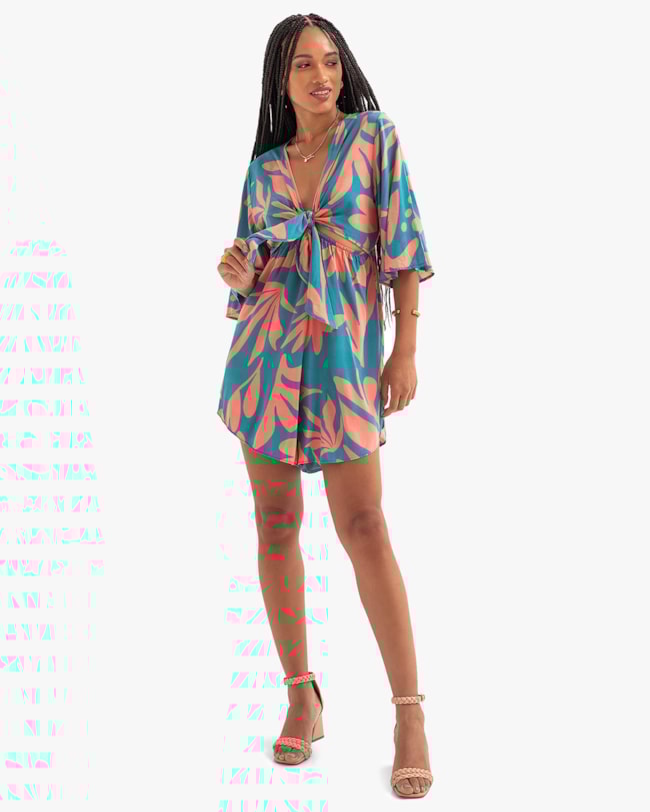 Macacão Curto Estampado Cereja Rosa-797b4e3f-fc3b-4a1c-b70e-fd94c8764aee