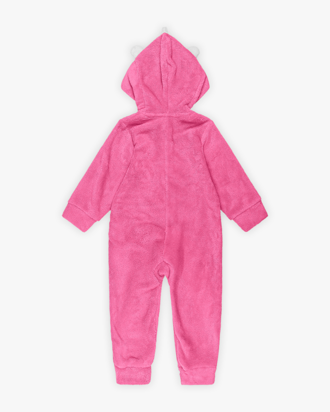 Macacão Infantil Menina Unicórnio em Pelúcia - Kely Kety - Rosa-3cd40e0f-6d44-4d92-97a5-7219f391d553