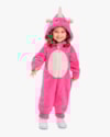 Macacão Infantil Menina Unicórnio em Pelúcia - Kely Kety - Rosa-3c0e4122-fecf-43fb-a879-ddedc5bed461