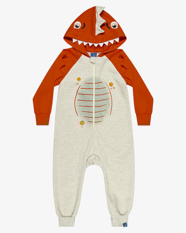 Macacão Infantil Menino em Moletom com Estampa Interativa-d2aa98fd-689a-4617-b408-43a3a249819a