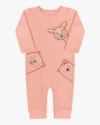 Macacão Manga Longa  Bebê Menina com Estampa Kely Kety - Laranja-00e3b319-3eca-490c-bb68-b4e290450c39