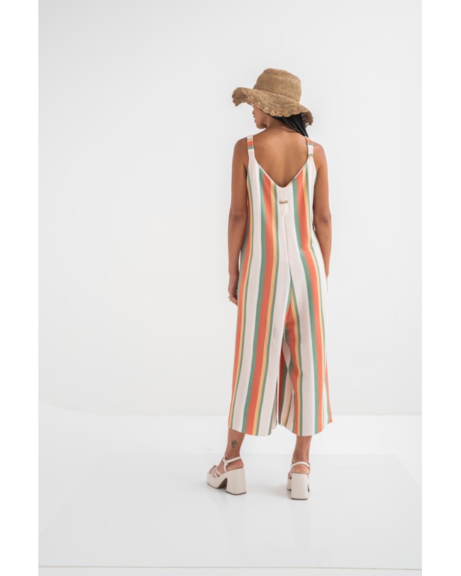 Macacão Midi com Amarração no Decote Cereja Rosa-c04eaae4-5442-4982-bed0-8a4f9e8d677e