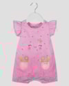 Macaquinho Bebê Menina com Estampa e Babado Kely Kety Rosa-eff17794-f497-4019-b4c2-3a271b165aa9