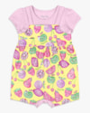 Macaquinho Bebê Menina Estampa Frutas - Kely Kety - Pinacolada-767f7206-0453-4636-846a-c2330dff95a7