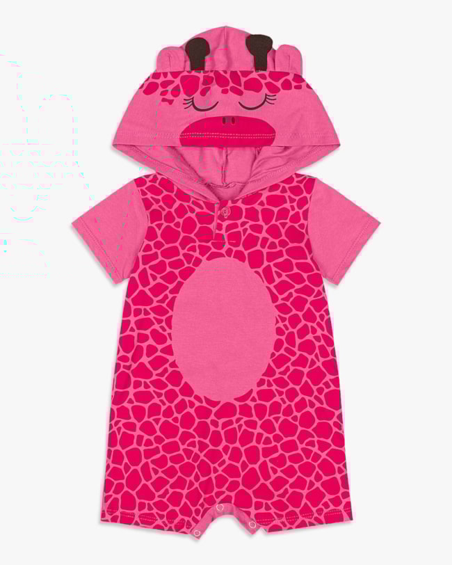 Macaquinho Bebê Menina Interativo Estampa Girafa - Kely Kety - Blossom-0fde98b0-3171-44f9-98bb-ce2272489499