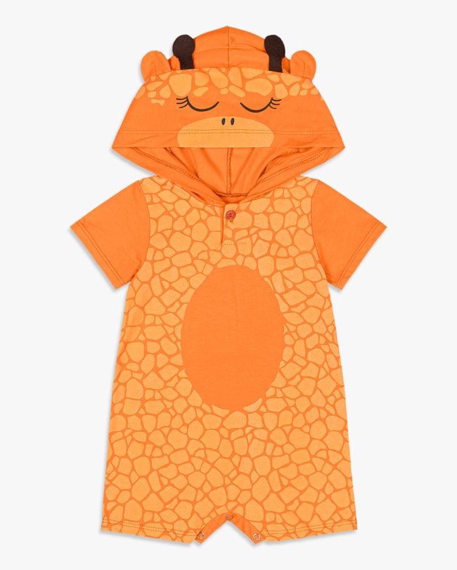 Macaquinho Bebê Menina Interativo Estampa Girafa - Kely Kety - Nectarine-9748c4cd-09d4-41c5-a6e1-5ba46b0577fd