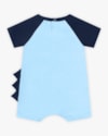 Macaquinho Bebê Menino com Estampa Dino e Escamas - ReiRex - Azul-c0f65062-0f3b-42c9-86c0-e81d6f523a28