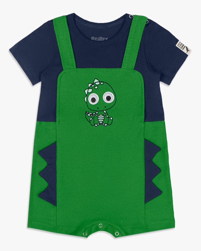 Macaquinho Bebê Menino Estampa Dino Interativo - ReiRex - Online-55161cee-af8a-488b-be6b-58912b931ee9