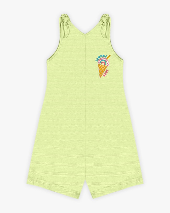 Macaquinho Infantil com Bordado - Kely Kety - Matcha-159b6dcf-1585-4af3-9d3b-9beb0ca07832