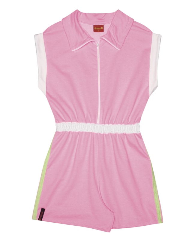 Macaquinho Juvenil em Moletinho Based Rosa Glow-16a1e519-fa29-4202-acdd-6520940c729f