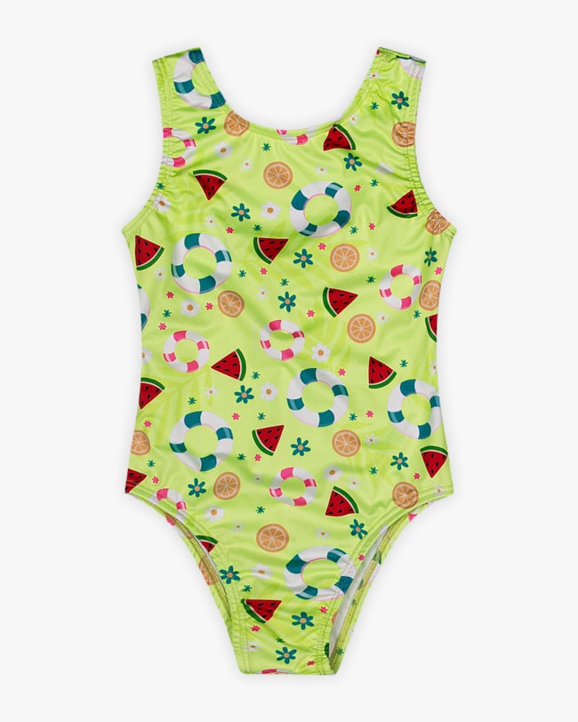 Maiô Infantil Estampado com Proteção UV - Kely Kety - Rosa-49ba134b-9428-426d-b29c-3db831660b95