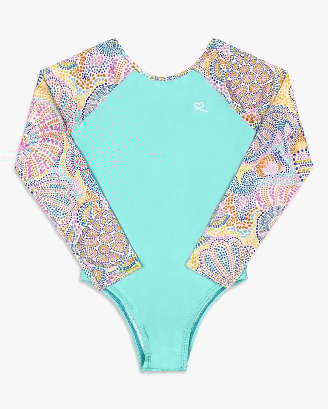 Maiô Infantil Manga Longa com Estampa - Kely Kety - Paraiso-2b9bdf21-ce65-4f14-b781-b7244678f48e