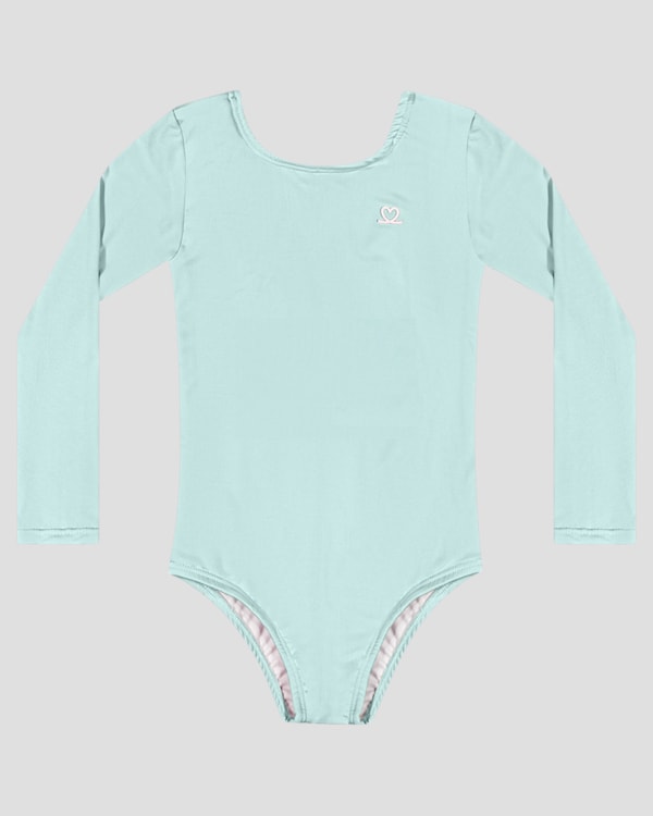 Maiô Infantil Manga Longa com Proteção UV 50+  Kely Kety Azul