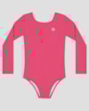 Maiô Infantil Manga Longa com Proteção UV 50+  Kely Kety Rosa-a9a70715-b21f-44ee-a34d-473ee2f30b8f