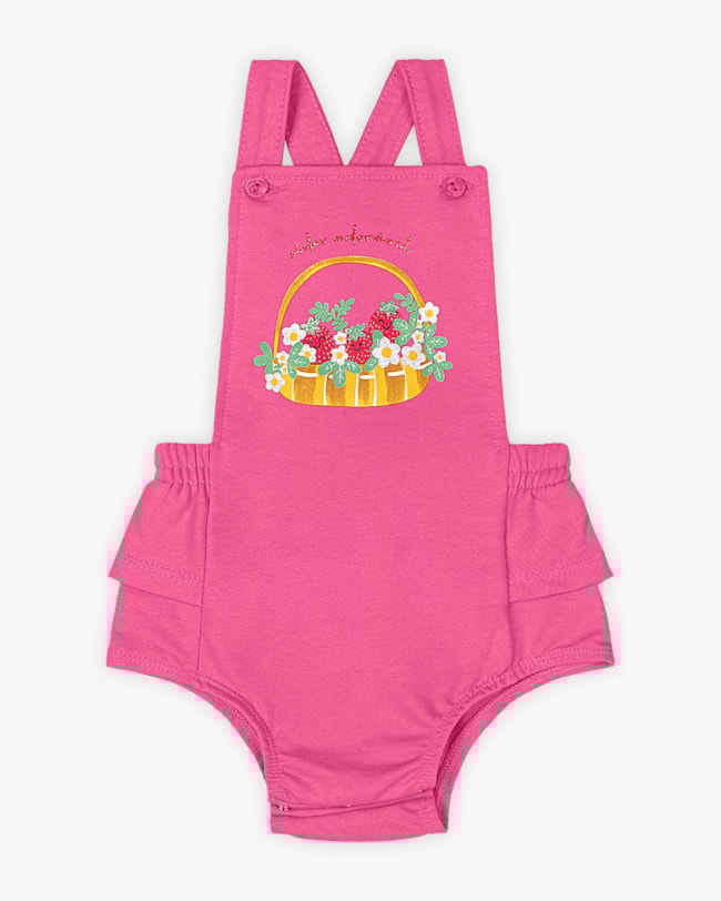 Maquinho Bebê Menina em Moletinho - Kely Kety - Blossom-a83e71db-4563-4c7c-ba8f-86cbee158481