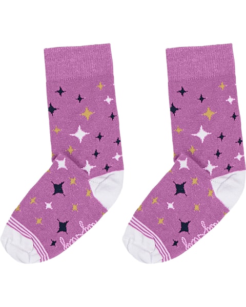 Meia Cano Alto Menina Kely Kety Algodão